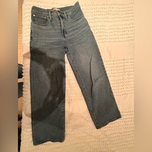 Madewell Perfect Vintage Wide-Leg Jeans size 27